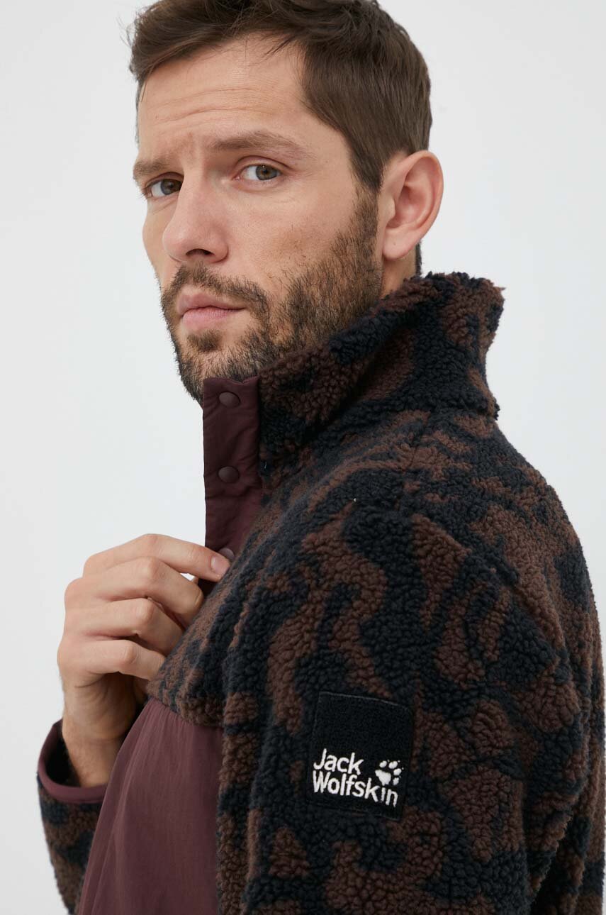 Кофта Jack Wolfskin чоловіча візерунок ANSWEAR.ua