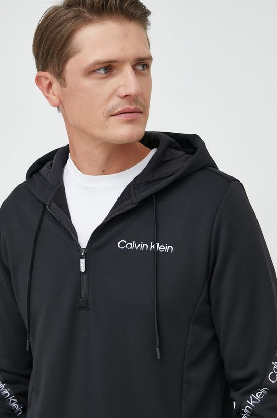 czarny Calvin Klein Performance bluza sportowa
