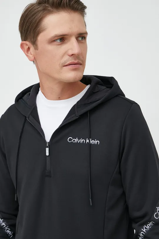 μαύρο Αθλητική μπλούζα Calvin Klein Performance