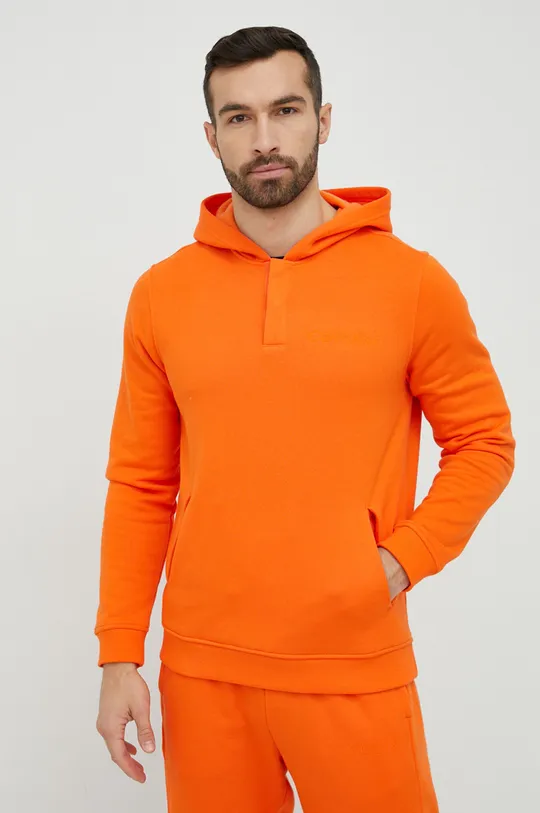 Calvin Klein Performance bluza treningowa pomarańczowy