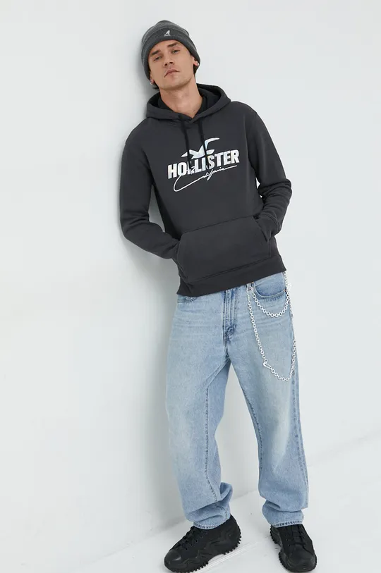 Μπλούζα Hollister Co. γκρί