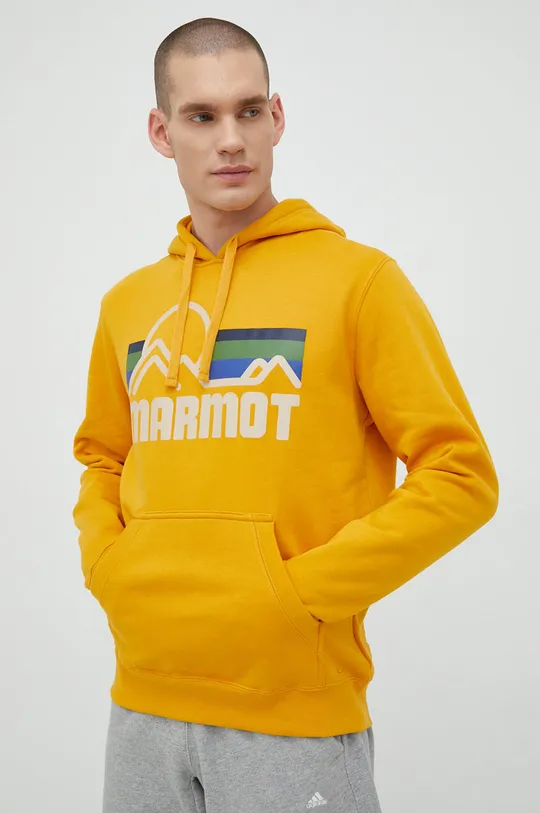 жёлтый Спортивная кофта Marmot Coastal