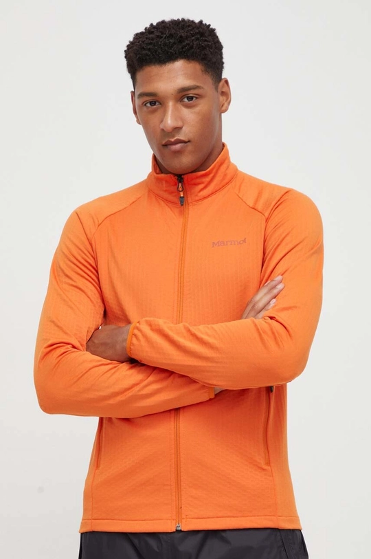 Športni pulover Marmot Leconte Fleece oranžna