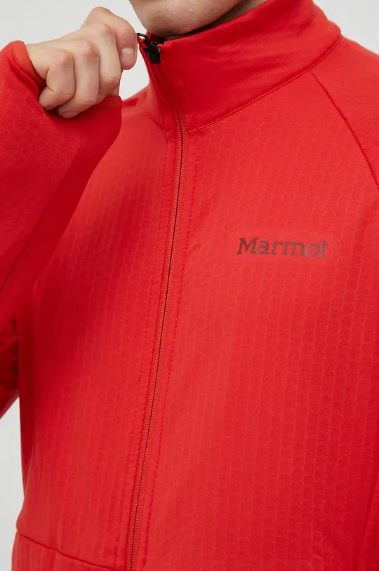 κόκκινο Αθλητική μπλούζα Marmot Leconte Fleece