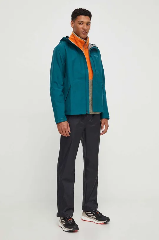 Športni pulover Marmot Aros Fleece oranžna