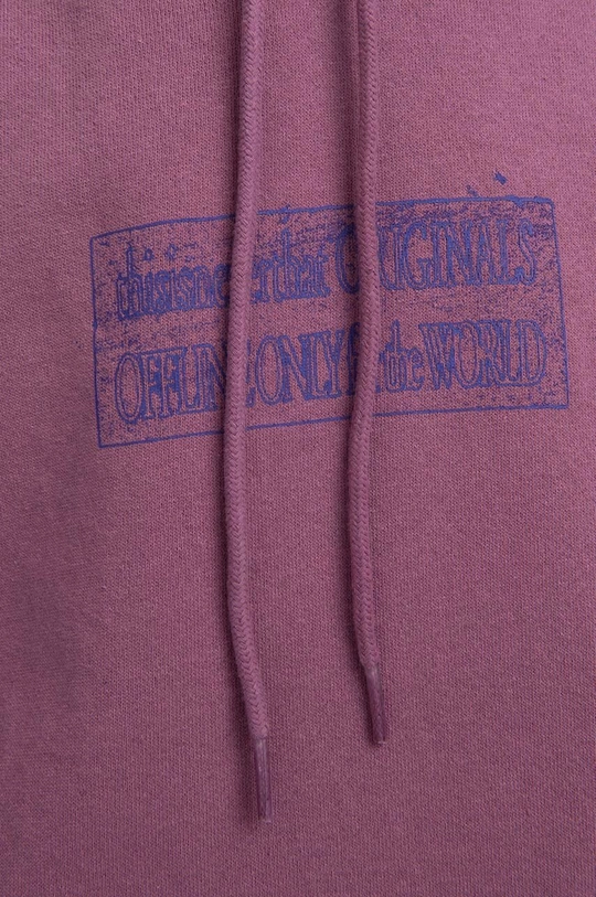 violet thisisneverthat cotton sweatshirt Mural