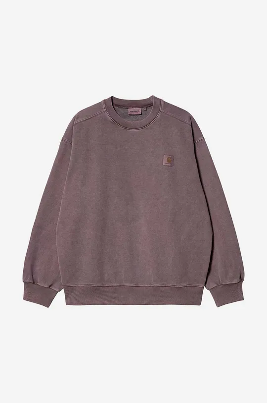 violet Carhartt WIP cotton sweatshirt Carhartt WIP Vista Sweat I029522 DARK PLUM