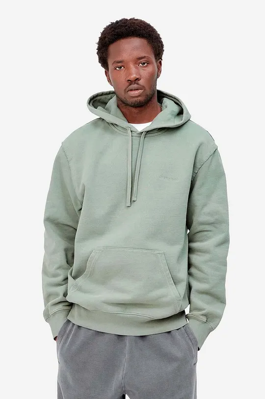green Carhartt WIP cotton sweatshirt Carhartt WIP Hooded Marfa Sweat I030637 ARTICHOKE Men’s