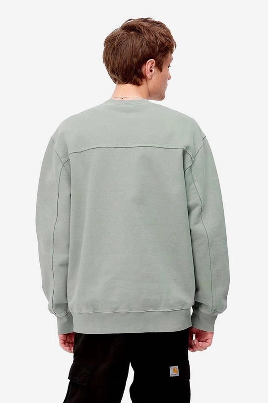 Βαμβακερή μπλούζα Carhartt WIP Carhartt WIP Marfa Sweat I030638 ARTICHOKE  100% Βαμβάκι