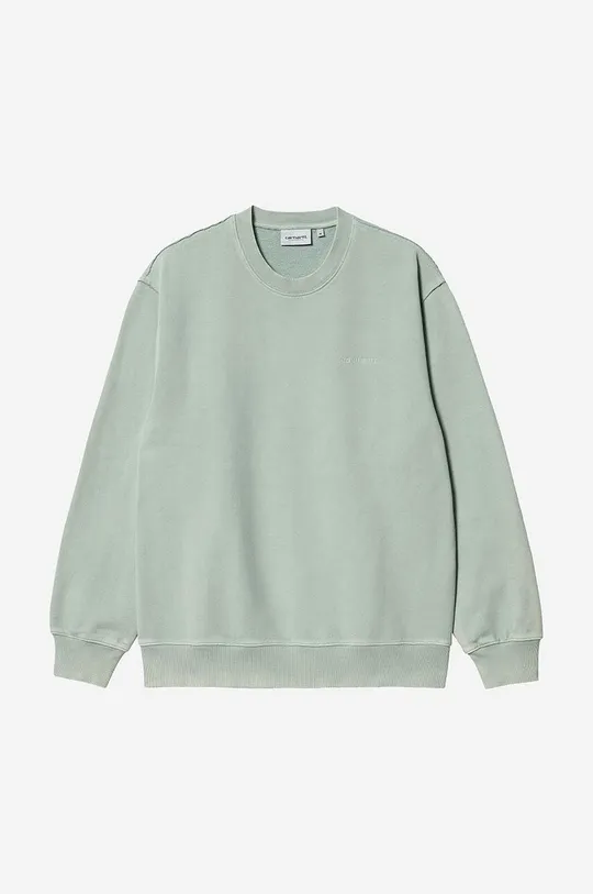 green Carhartt WIP cotton sweatshirt Carhartt WIP Marfa Sweat I030638 ARTICHOKE