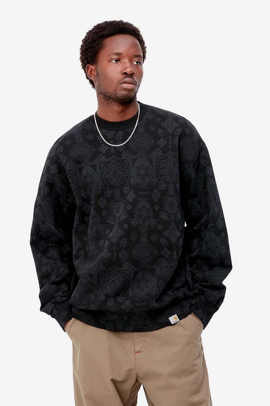 negru Carhartt WIP bluză Verse Sweat De bărbați