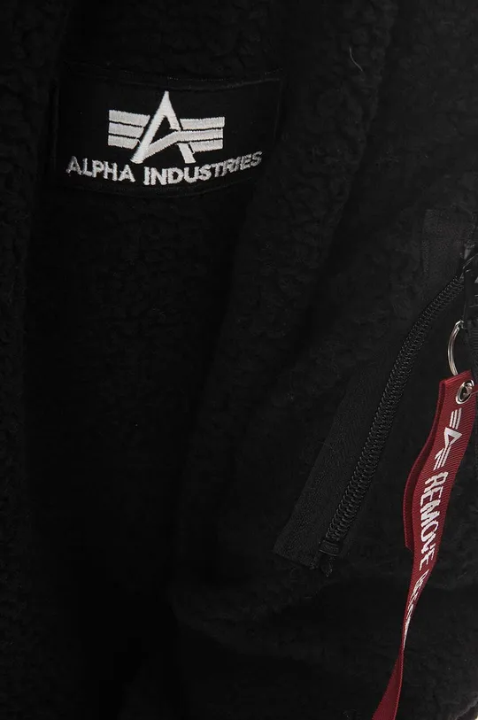 μαύρο Μπλούζα Alpha Industries Alpha Industries Polar Teddy 118330 03