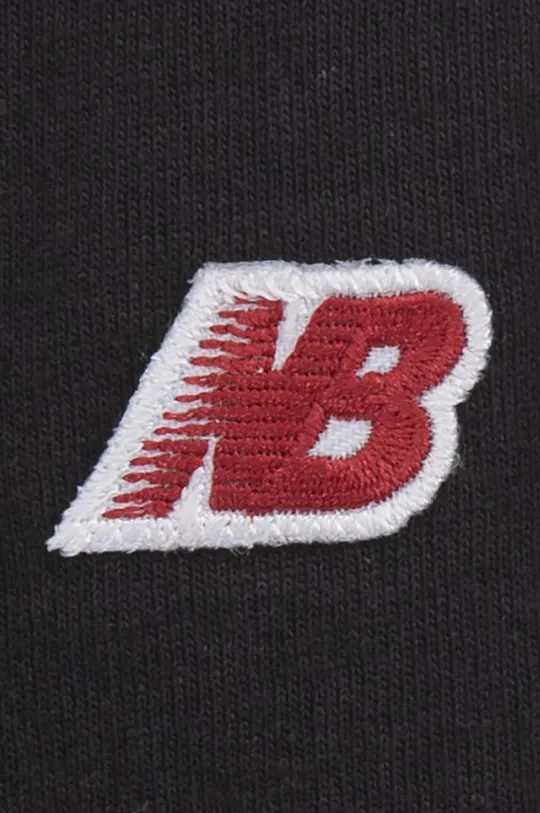 czarny New Balance longsleeve bawełniany Made In USA Long Sleeve