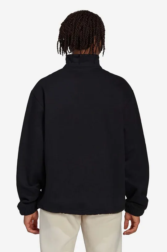 adidas Originals felső Adicolor Contempo Half-Zip Crew Sweatshirt fekete