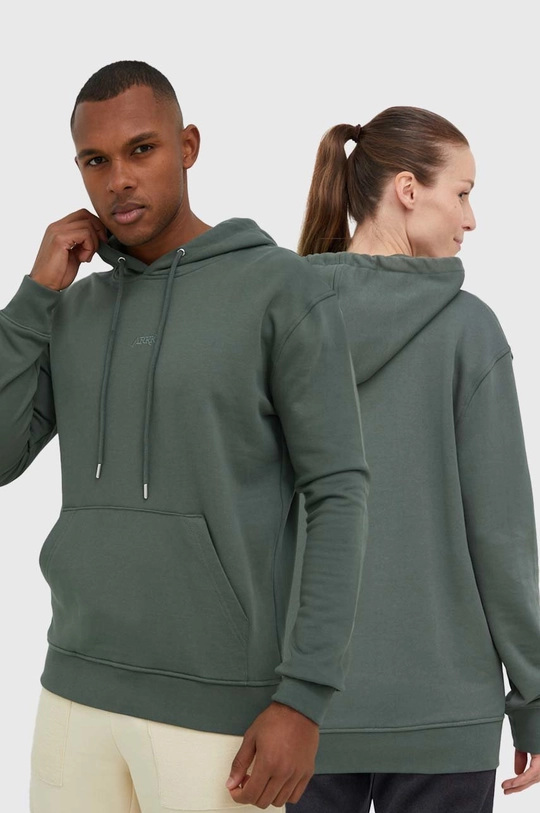 verde Arkk Copenhagen felpa in cotone Unisex