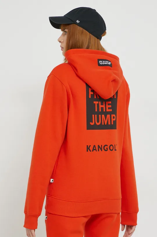 pomarańczowy Kangol bluza