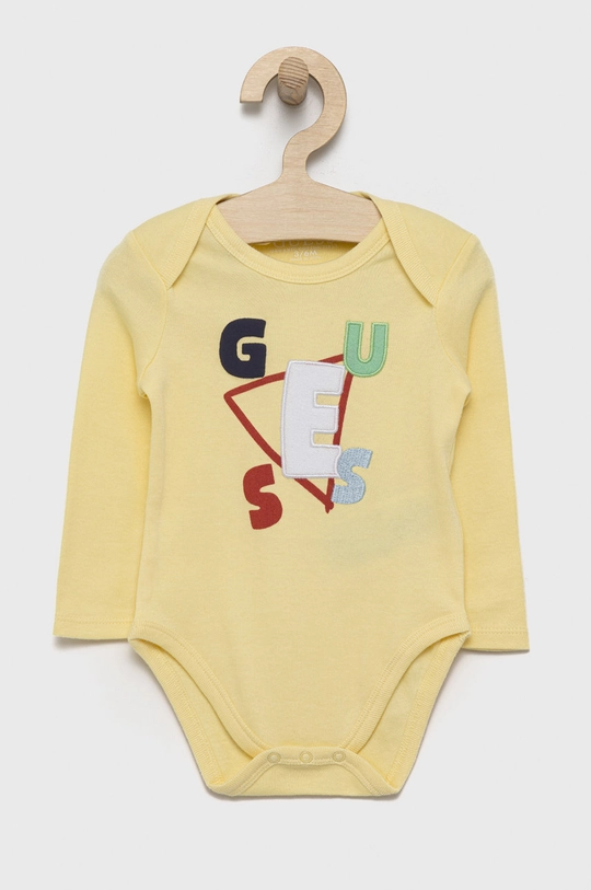 Guess Pamučni bodi za bebe (4-pack)