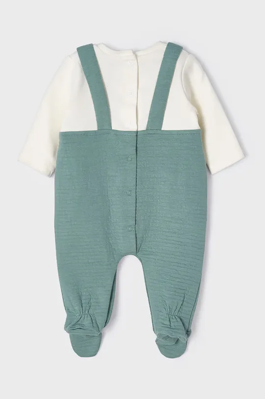 Mayoral Newborn Φόρμες με φουφούλα μωρού πράσινο