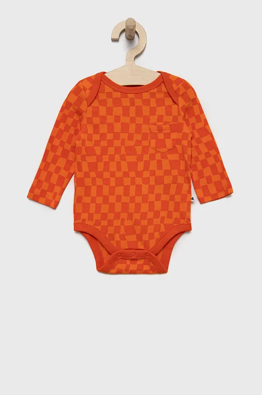 oranžová GAP Bavlnené body pre bábätká (3-pak)
