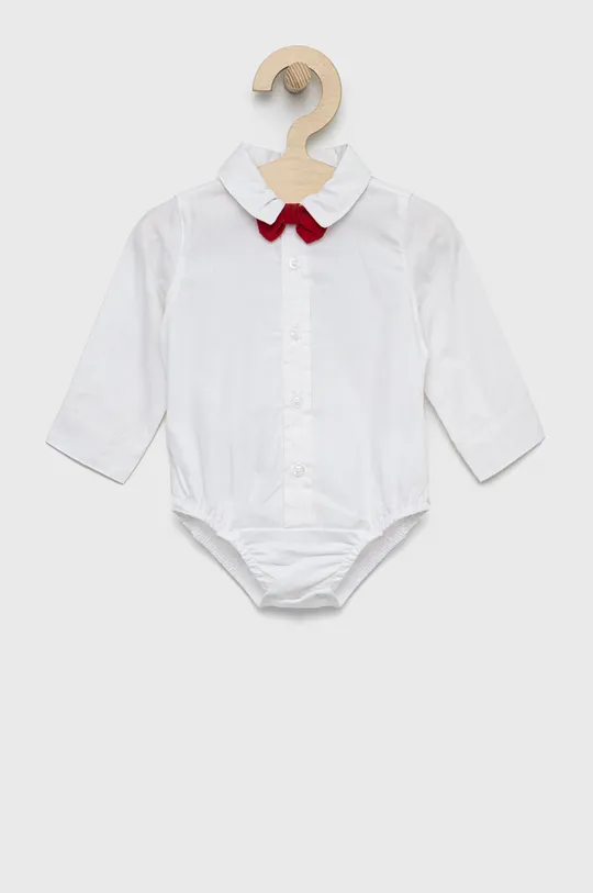 λευκό Birba&Trybeyond μωρό βαμβακερό πουκάμισο Για αγόρια