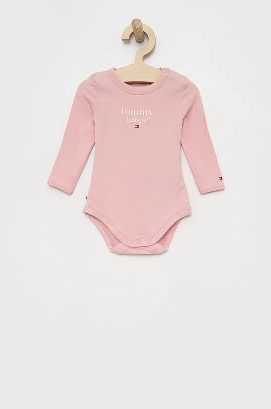 рожевий Tommy Hilfiger Боді для немовлят (3-pack)