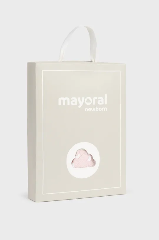 ροζ Mayoral Newborn Φόρμες με φουφούλα μωρού