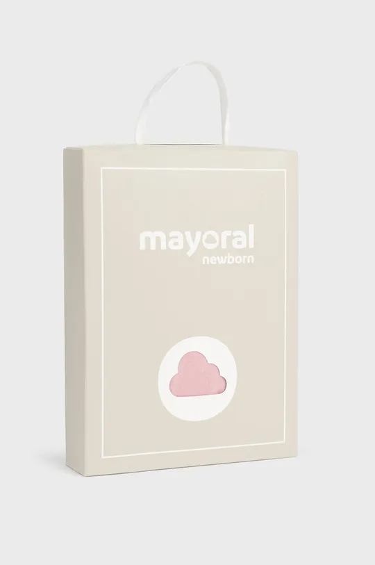ροζ Mayoral Newborn Φόρμες με φουφούλα μωρού
