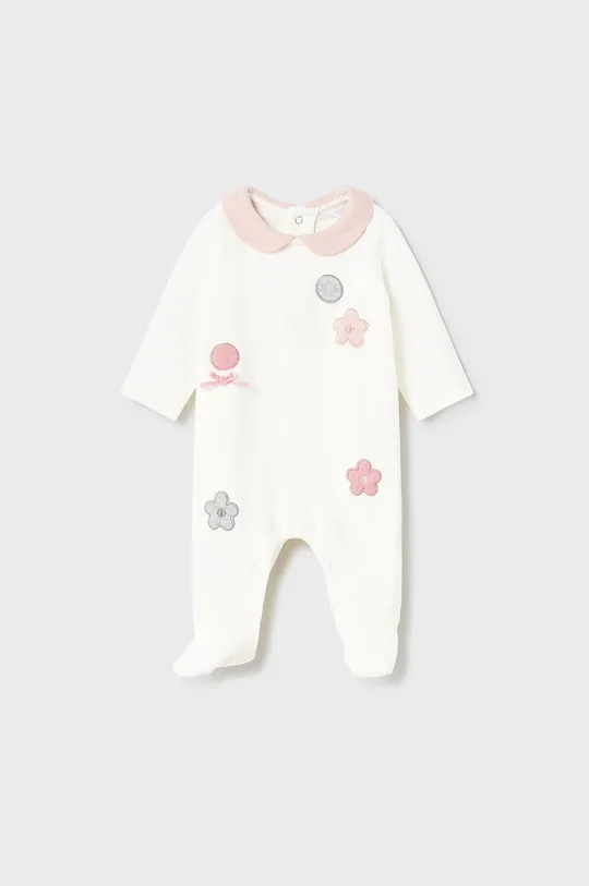Φόρμες με φουφούλα μωρού Mayoral Newborn 2-pack ροζ