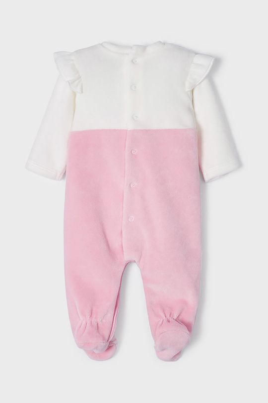 Mayoral Newborn pajacyk niemowlęcy pastelowy różowy