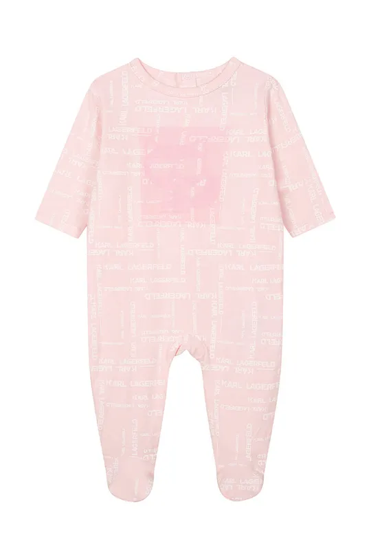 розовый Karl Lagerfeld Ползунки для младенцев Для девочек