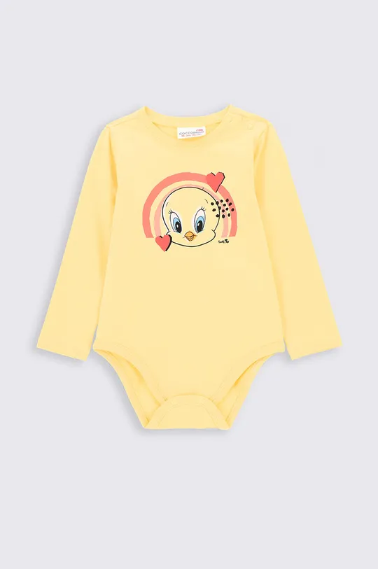 жёлтый Coccodrillo Боди для младенцев x Looney Tunes Для девочек