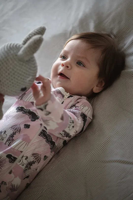 różowy Reima body niemowlęce Moomin Dziewczęcy