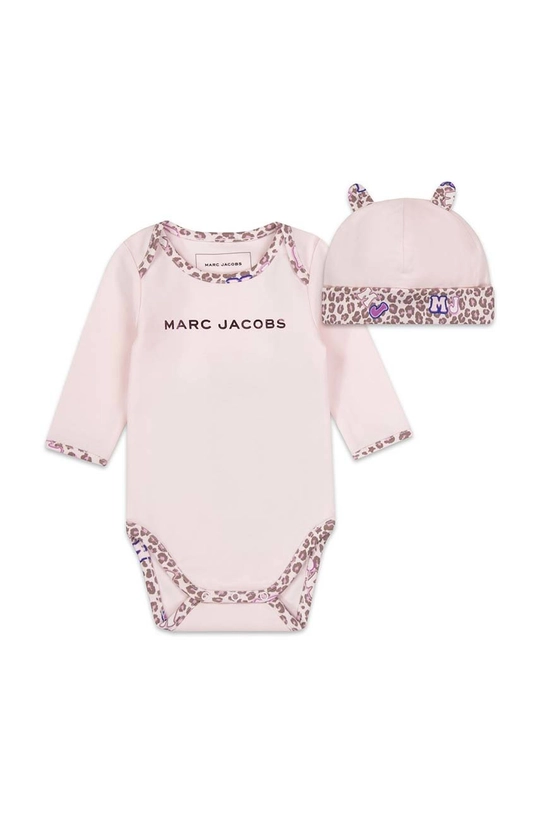 ružová Marc Jacobs Bavlnené body pre bábätká Dievčenský