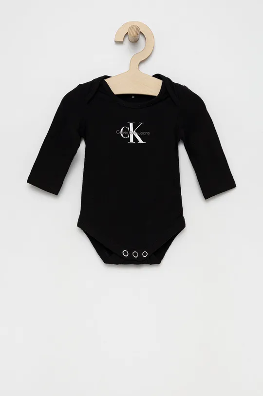 Bodi za bebe Calvin Klein Jeans 3-pack