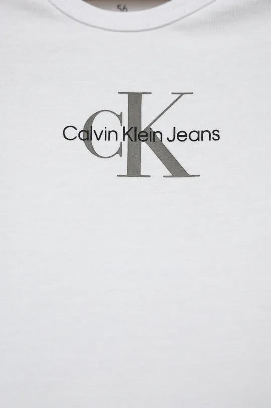 Body za dojenčka Calvin Klein Jeans  93% Bombaž, 7% Elastan