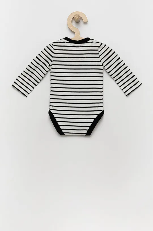 Body za dojenčka Calvin Klein Jeans črna