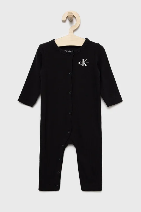 čierna Calvin Klein Jeans Overal pre bábätká Detský