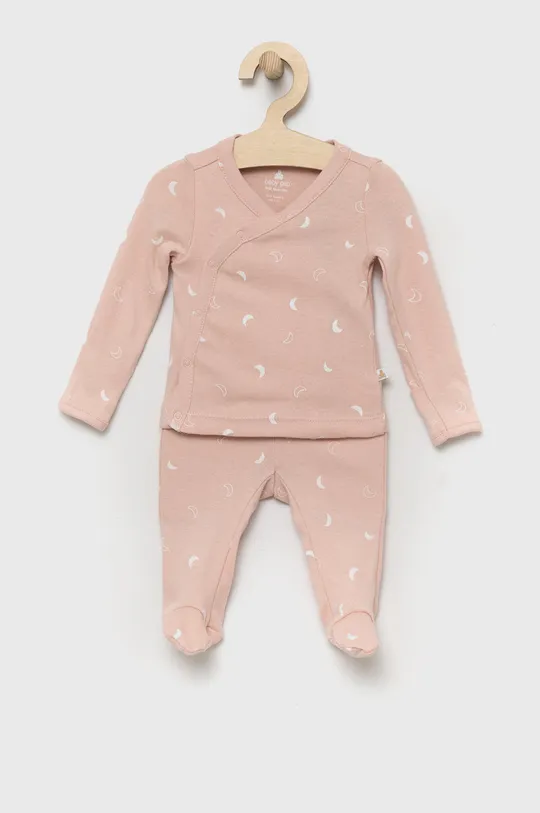 GAP gyerek pamut pizsama rózsaszín