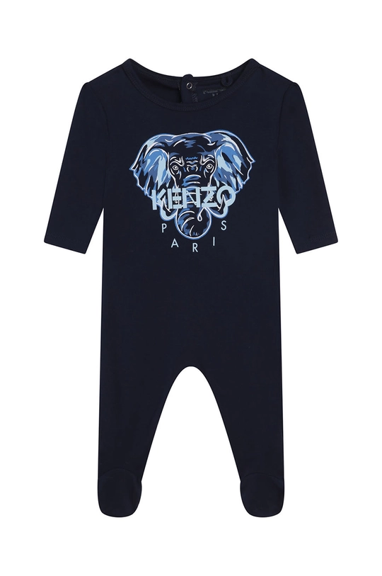 Φόρμες με φουφούλα μωρού Kenzo Kids 2-pack σκούρο μπλε