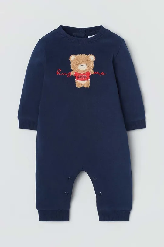 темно-синій Бавовняний ромпер для немовлят OVS Дитячий