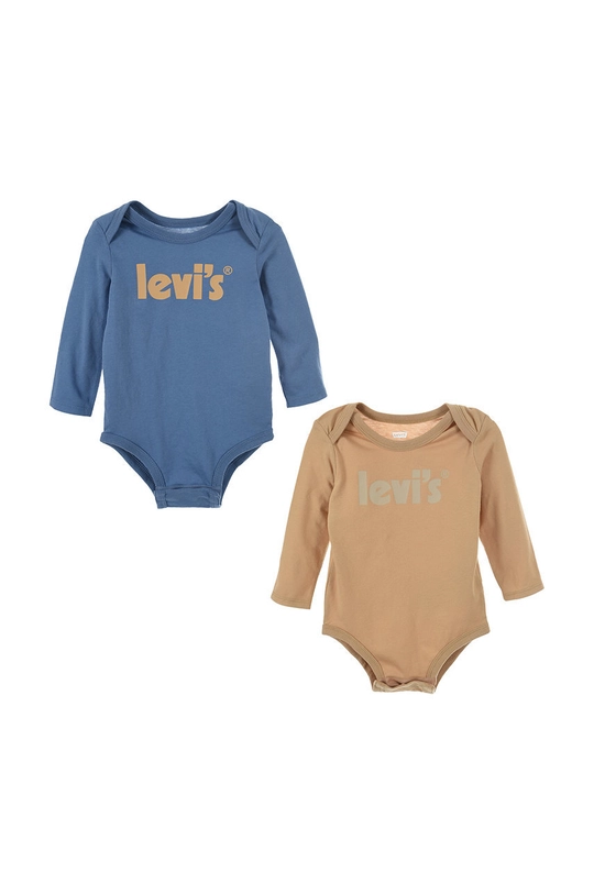 plava Bodi za bebe Levi's 2-pack Dječji