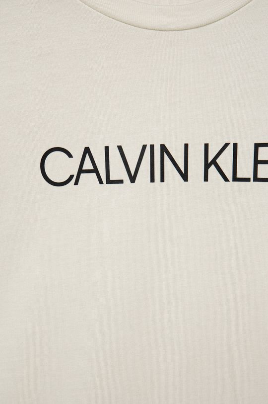 Calvin Klein Jeans longsleeve bawełniany dziecięcy IU0IU00297.9BYY 100 % Bawełna