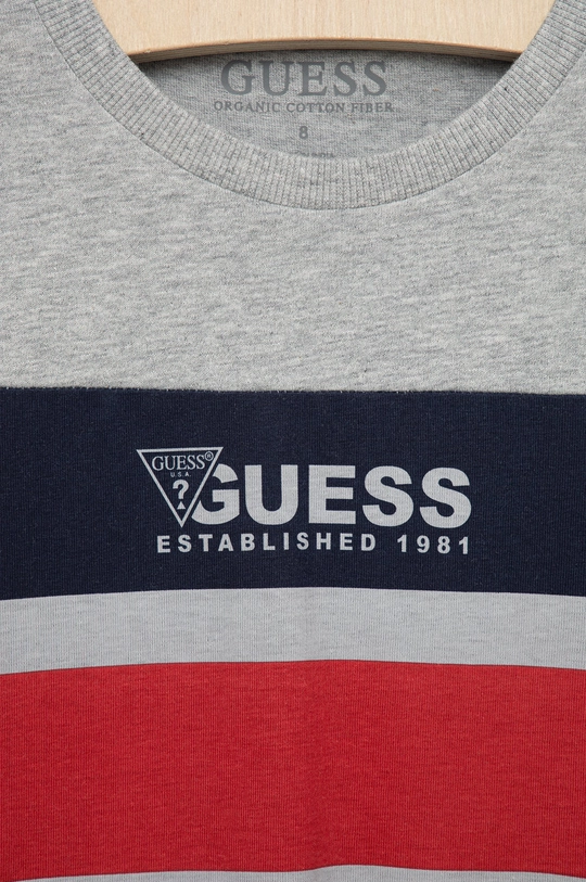 Guess longsleeve bawełniany dziecięcy 100 % Bawełna