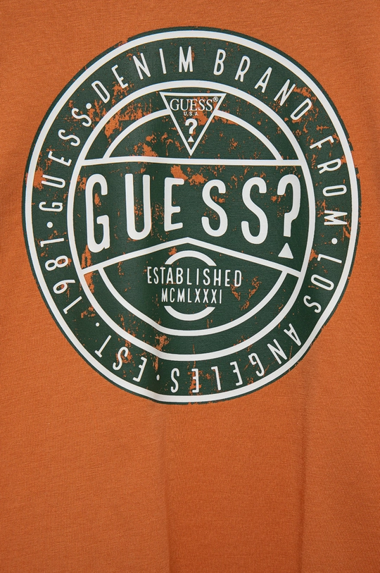 Guess longsleeve bawełniany dziecięcy 100 % Bawełna