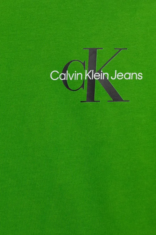 Detská bavlnená košeľa s dlhým rukávom Calvin Klein Jeans  100% Bavlna