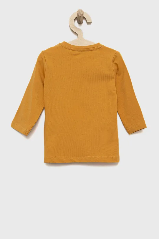Detské tričko s dlhým rukávom Name it žltá