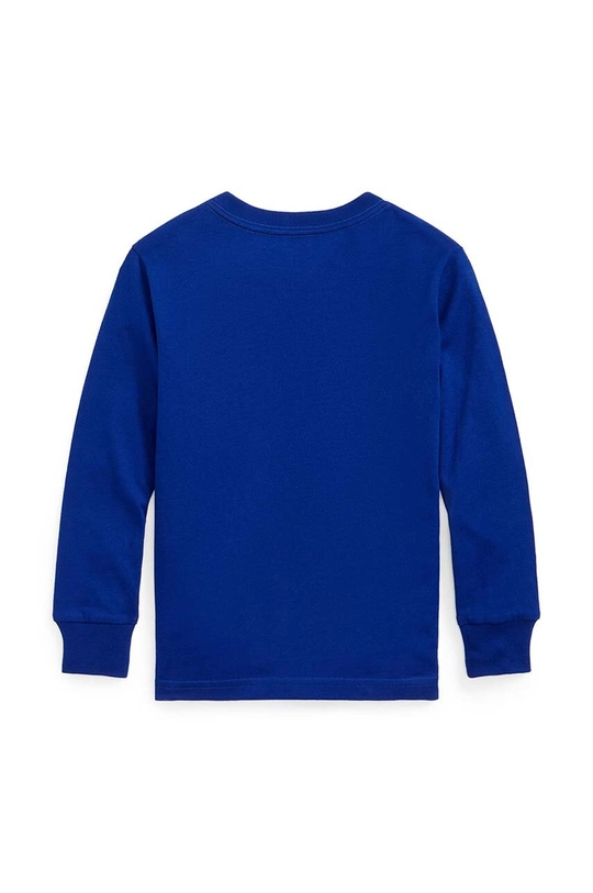 Polo Ralph Lauren longsleeve bawełniany dziecięcy niebieski