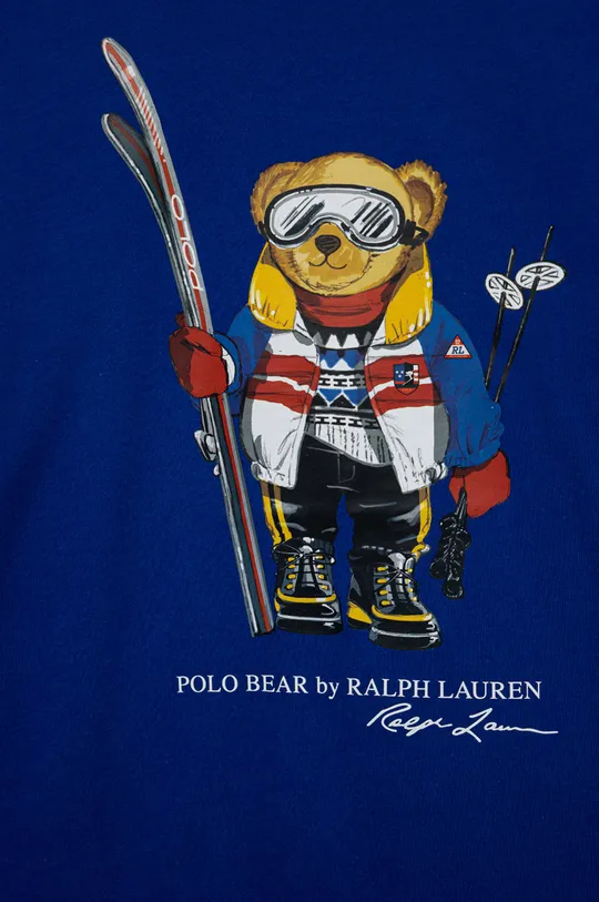 Dječja pamučna majica dugih rukava Polo Ralph Lauren  100% Pamuk