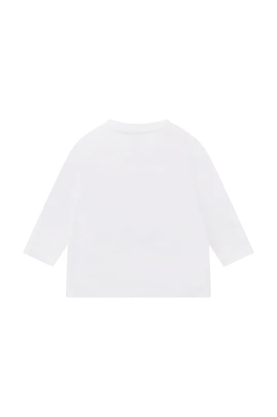 Kenzo Kids longsleeve bawełniany dziecięcy biały