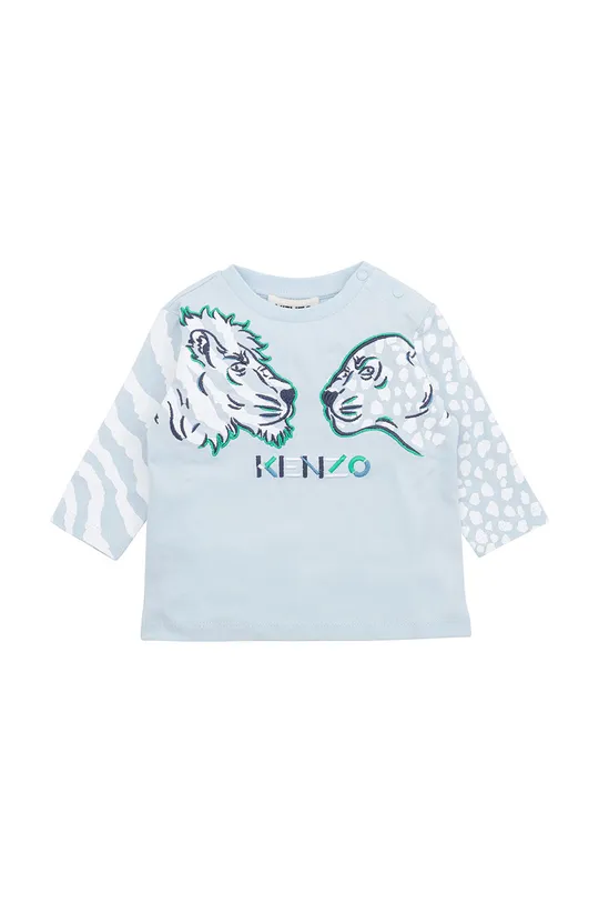 μπλε Παιδικό βαμβακερό μακρυμάνικο Kenzo Kids Για αγόρια